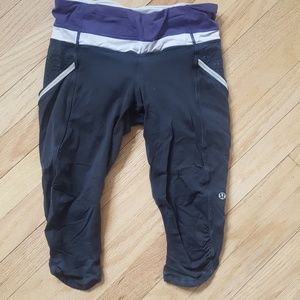 Lululemon cropped leggings